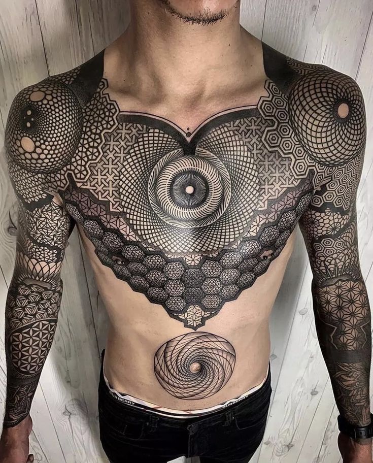 Best Aesthetic Male Tattoos Ideas for Arm, Chest & Sleeve Designs with Meaning & Inspiration