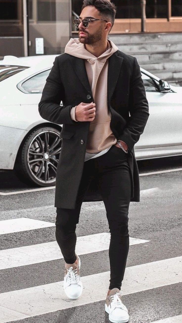 19 Black Fall Outfit Ideas for Men in : From Casual Streetwear to Sophisticated Urban Styles