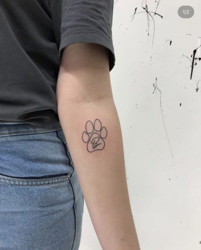 17 Line Art Cat Tattoo Ideas