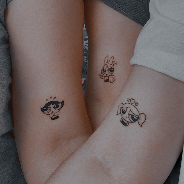 25 Sister Tattoo Designs for 2, 3 or 4 Sisters  Unique Meaningful Fine Line &#038; Minimalist Designs