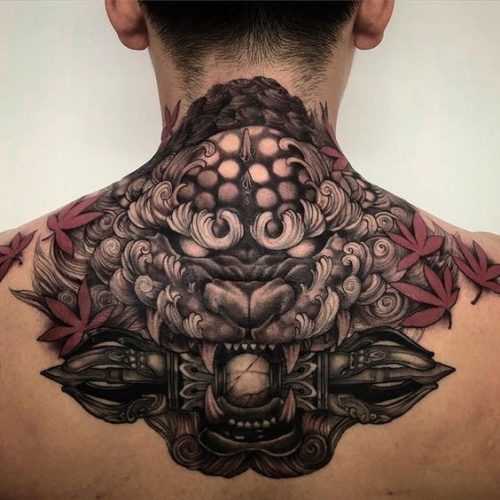 Neck Tattoos Redefined: 20 Back of Neck Tattoo Ideas for Men