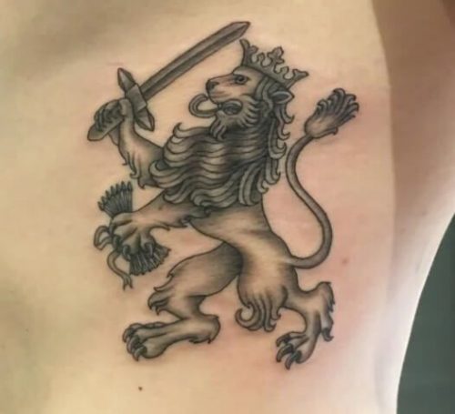 Regal and Majestic: 22 Lion Tattoo with Crown Ideas