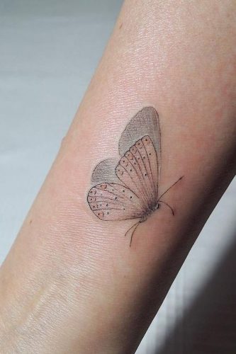 15 White Butterfly Tattoo Ideas for : Embracing Elegance and Meaning
