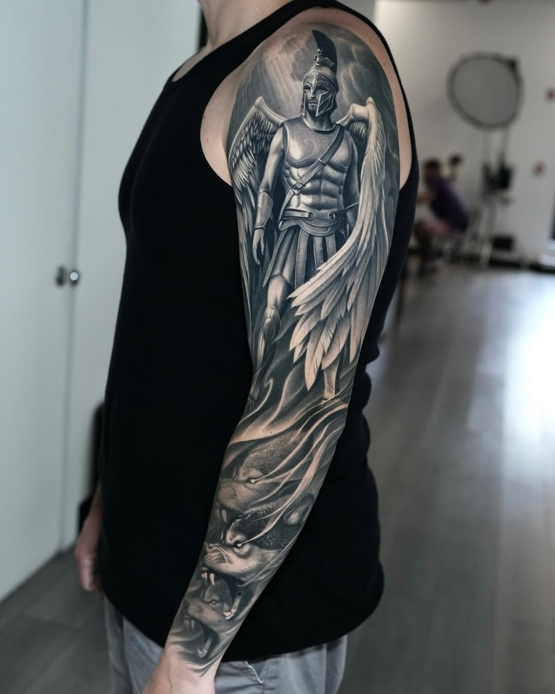 28 Full Sleeve Tattoo Ideas for Women & Men Japanese, Fine Line & Colorful Design Inspiration