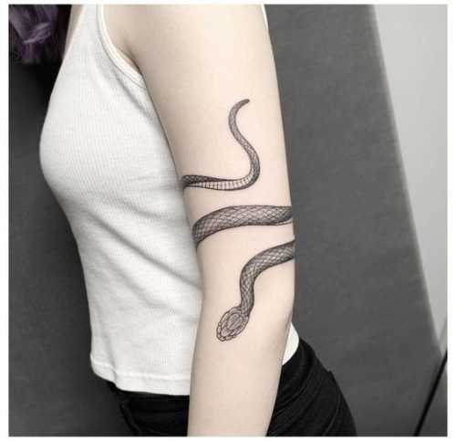 20 Snake Tattoos on Arm for a Bold Statement