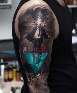 Shoulder tattoos for men 24 ideas