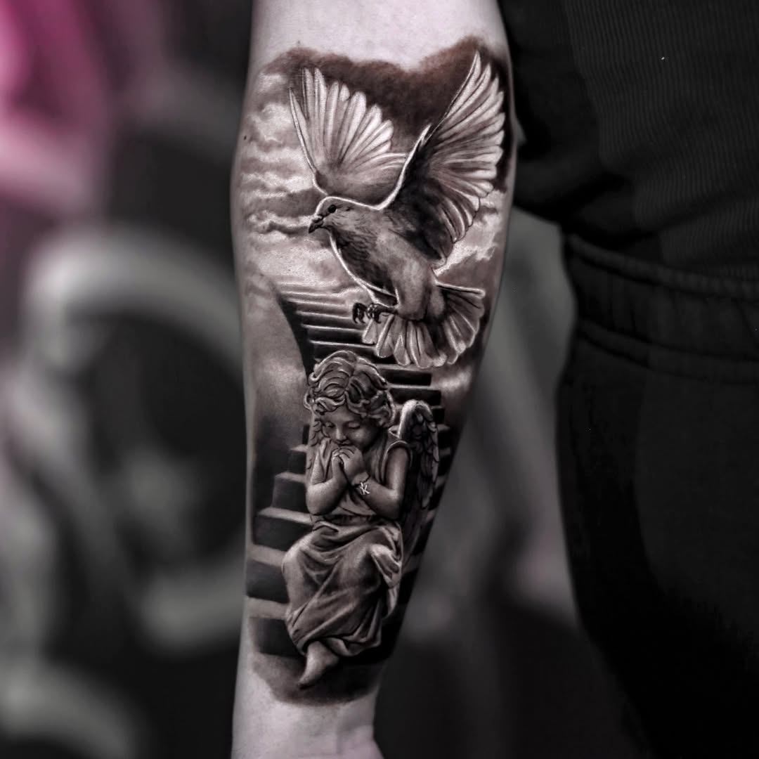 30 Baby Angel Tattoo Ideas: Soft, Sacred Ink with a Big Emotional Punch