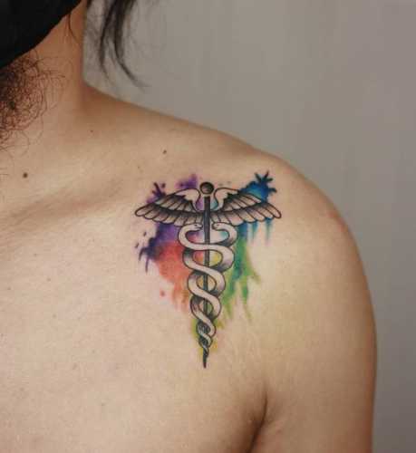 27 Caduceus Tattoo Ideas