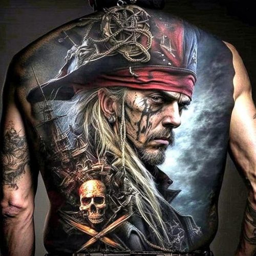 20 Pirate Tattoo Inspiration and Ideas