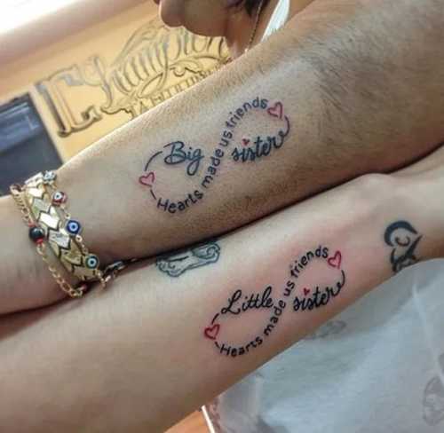 19 Matching Sister Tattoos