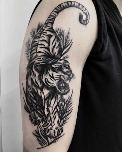 29 Women’s Tiger Tattoo Ideas