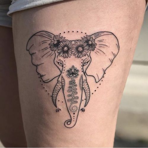 17 Elephant Tattoo Ideas for Women