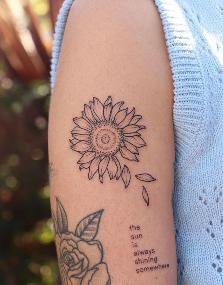 24 Ideas for Sunflower Tattoos in : Unique and Stunning Designs for Every Style