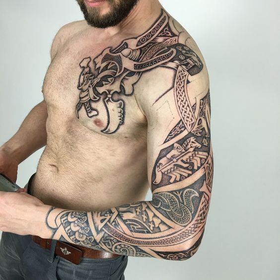 Explore 20 Inspiring Celtic Dragon Tattoo Ideas for : Stunning Designs for Men and Women