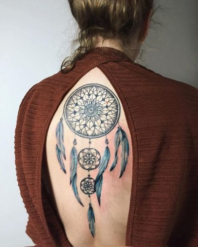 Explore 18 Unique Dreamcatcher Tattoo Designs for  &#8211; Symbolism &#038; Artistic Beauty