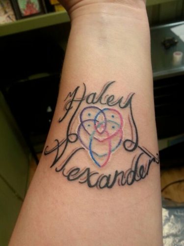 23 Sweetest Kids Name Tattoos Ideas for Women