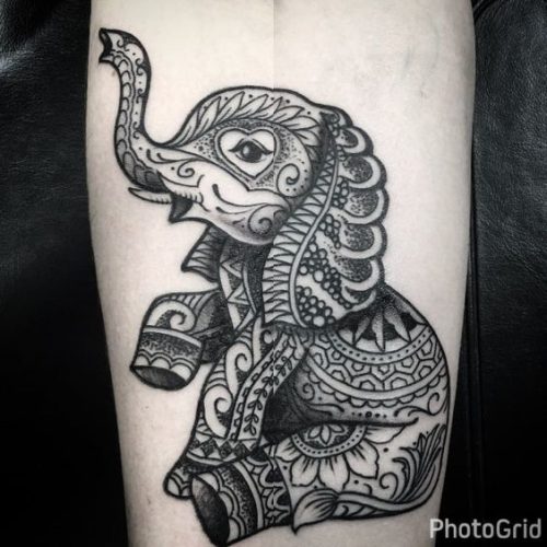 25+ Elephant Tattoo Ideas