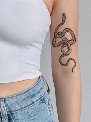 20 Masterful Snake Tattoos Drawing Concepts