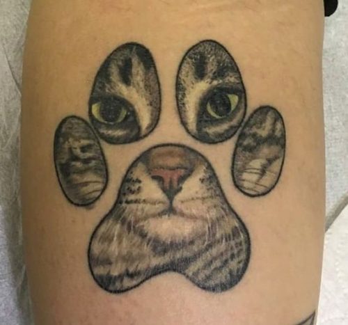 22 Cat and Dog Tattoo Ideas