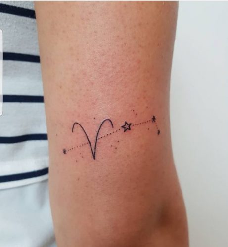 15 Aries Tattoo Ideas