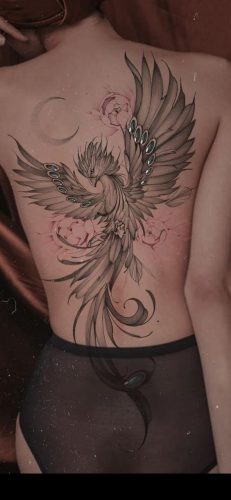 20 Dope Back Tattoo Designs for Women