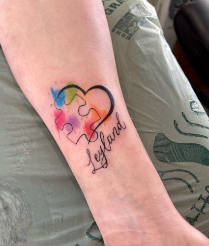 23 Sweetest Kids Name Tattoos Ideas for Women
