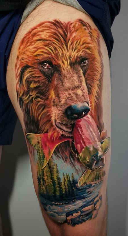 30 Bear Tattoo Ideas : Grizzly, Polar, Teddy & Realistic Bear Tattoos for Men and Women