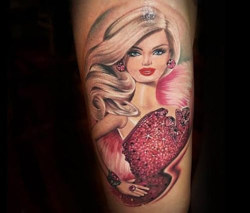 20 Barbie Tattoo Ideas Design