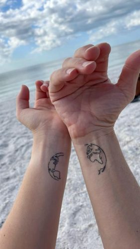 20 Unique Couple Tattoo Designs : Matching & Meaningful Ink Ideas for Every Pair