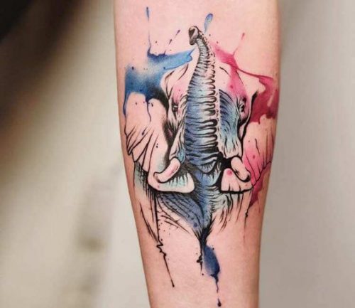 21 Elephant Tattoos on Forearm Ideas