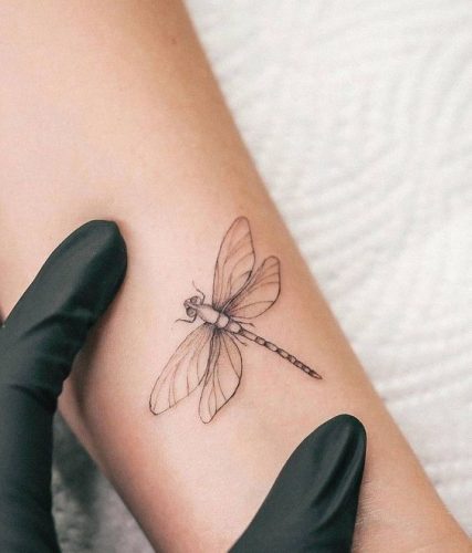 Discover 24 Ideas Unique Dragonfly Tattoo Designs for