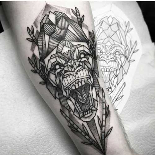 23 Gorilla Tattoo Ideas