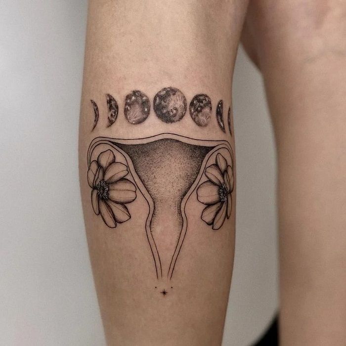 29 Womb Tattoo Ideas for : Floral, Anime, Goth, Succubus, and Symbolic Designs