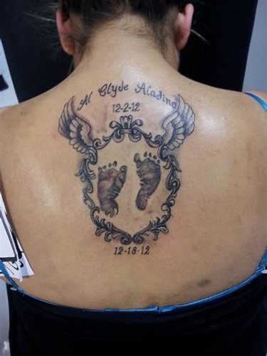 23 Sweetest Kids Name Tattoos Ideas for Women
