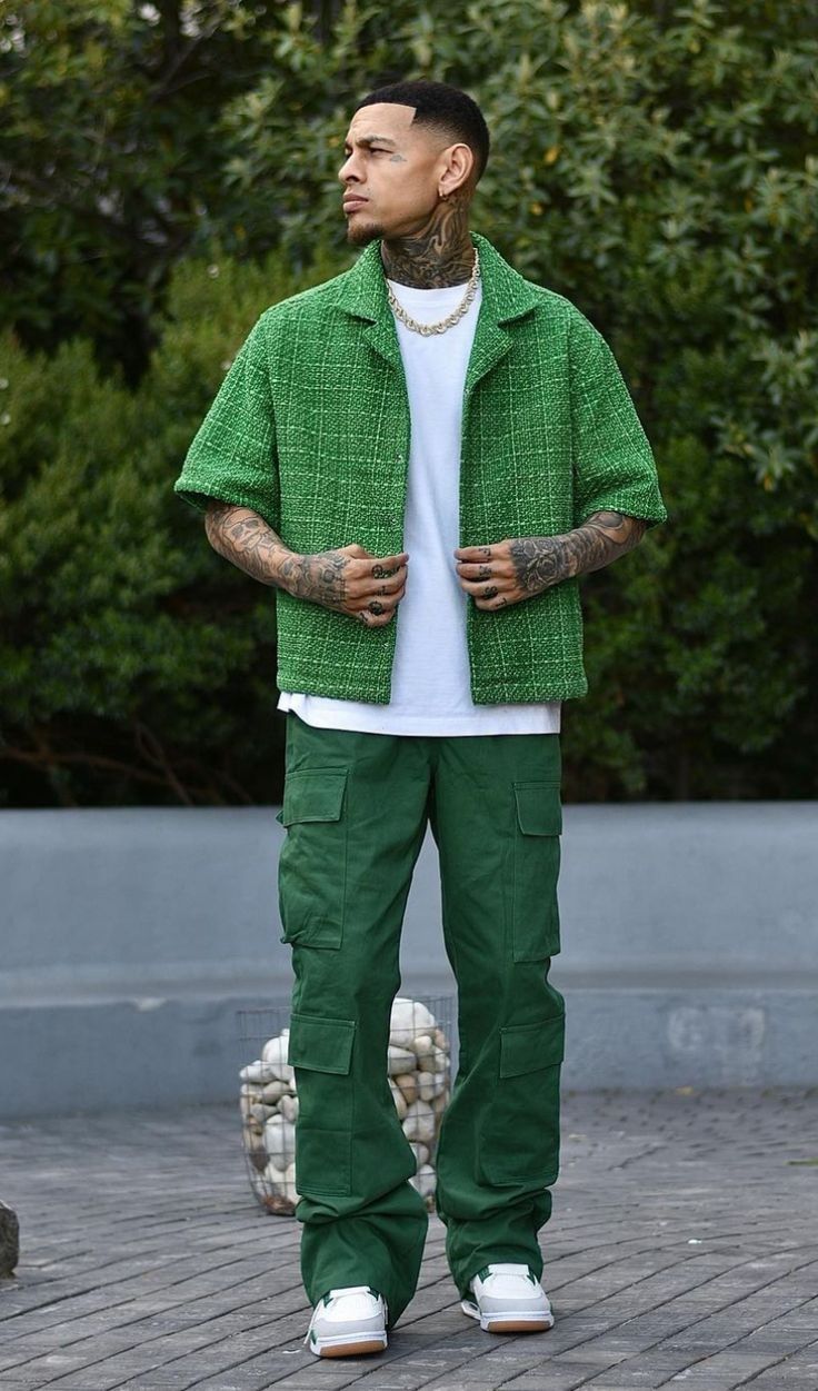 Explore the Top 17 Green Fall Outfit Ideas for Men in : From Casual Streetwear to Sophisticated Styles