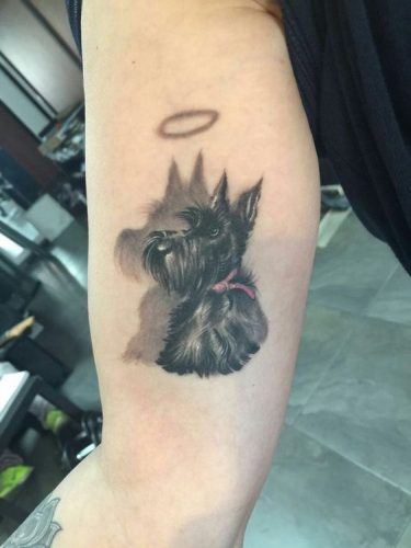 20 Small Dog Tattoo Ideas