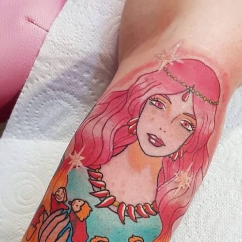 Explore Top 20 Ponyo Tattoo Designs – Embrace Studio Ghibli Magic in