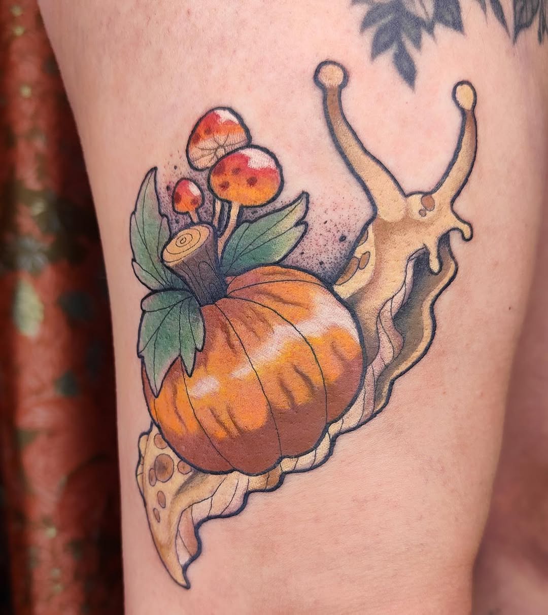 28 Pumpkin Tattoo Ideas Cute, Scary, Flash & Traditional Designs