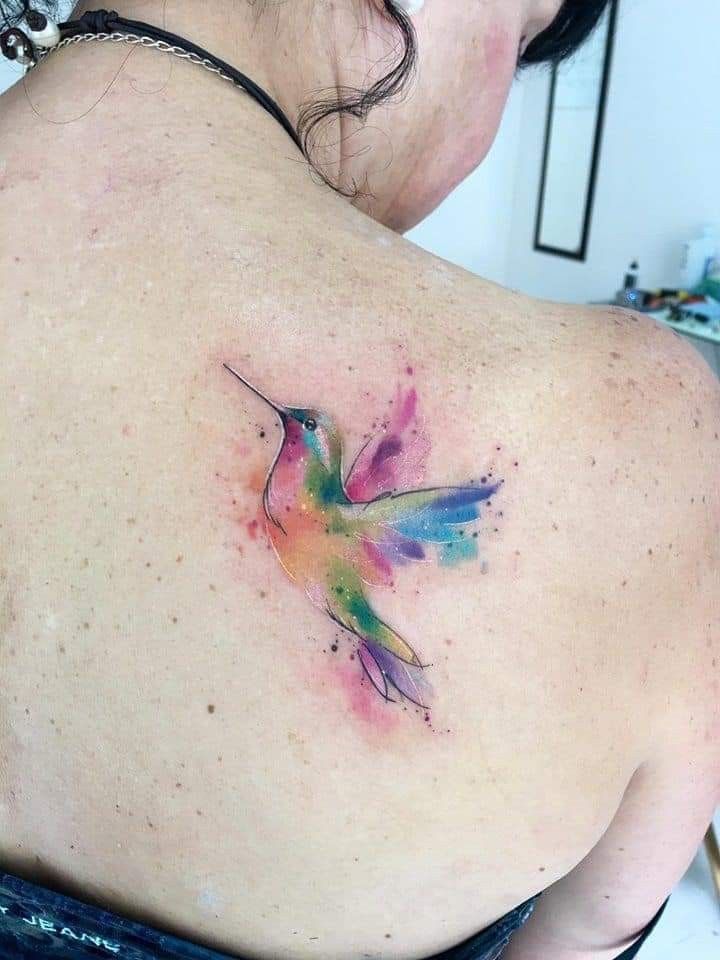 27 Stunning Hummingbird Tattoo Ideas for : Realistic, Minimalist, Geometric & Colorful Designs