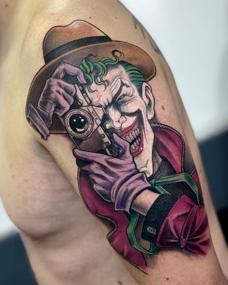 27 Joker Tattoo : Wild Ink, Iconic Chaos & Bold Character Art