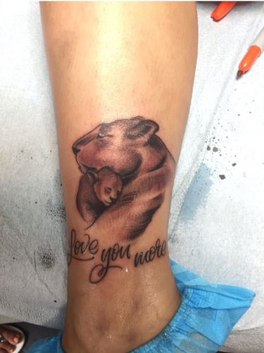 19 Lion Tattoo with Cubs: Celebrate Family and Love