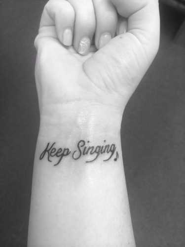 27 Handwriting Tattoo Ideas