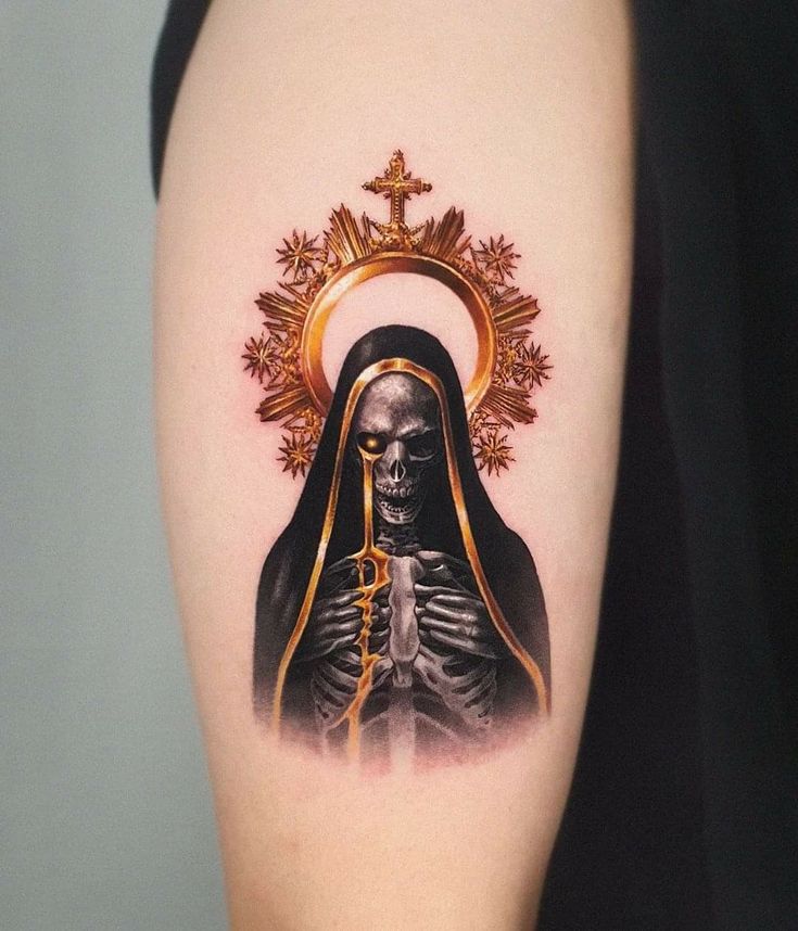Discover 20 Grim Reaper Tattoo Ideas for Men & Women: Realistic, Traditional, Cute, and Neo-Traditional Designs