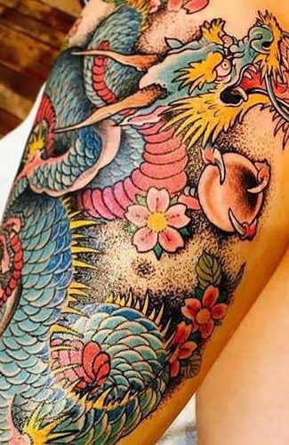 29 Fierce Dragon Tattoo Ideas for Women