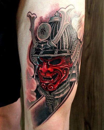 Explore 21 Samurai Mask Tattoo Ideas for : Discover Designs from Fierce to Floral
