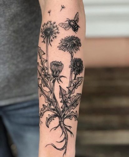 Discover 22 Unique Dandelion Tattoo Inspirations for Embrace Nature’s Beauty on Your Skin