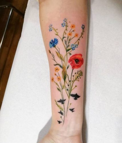 Rustic Tattoos for Women 15 Brave ideas