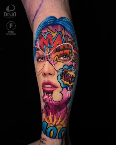 19 Bright Colorful Tattoo Ideas