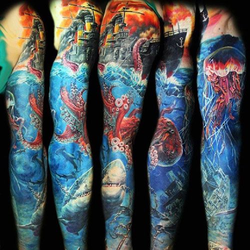 22 Creative Sleeve Tattoo Ideas for Women