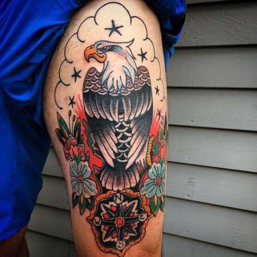 23 Mexican Eagle Tattoo Ideas